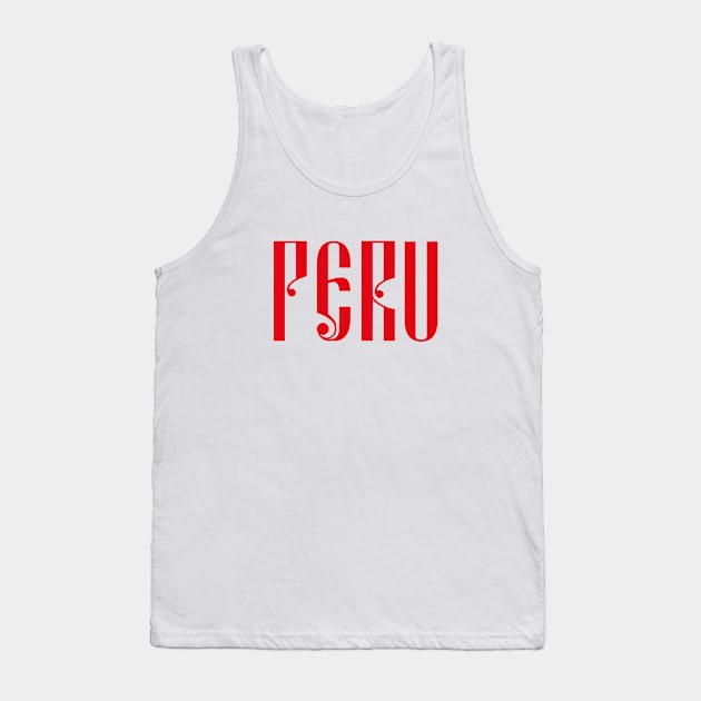 PERU 2018 Tank Top by eyesblau